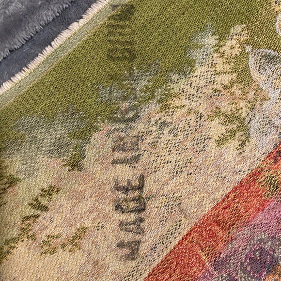 Belgium Tapestry Classic Scene Mid 20th Century Embroidery Cotton - Picture 6 of 9